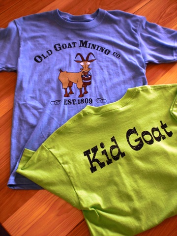 Old Goat Mining T Shirts