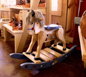 Rock Horse - Blue