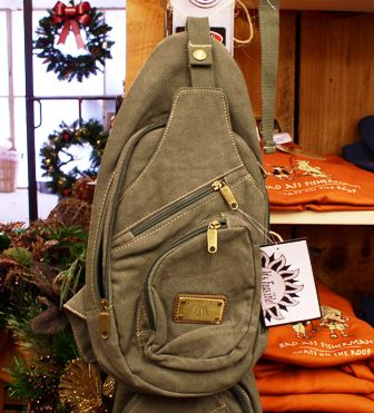 Green Shoulder Bag - Large